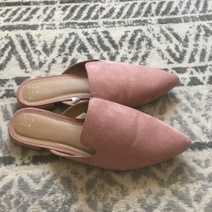 Rose/Pink Flats - 9 1/2